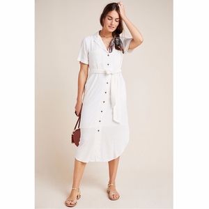 Aria Textured Shirtdress by Maeve